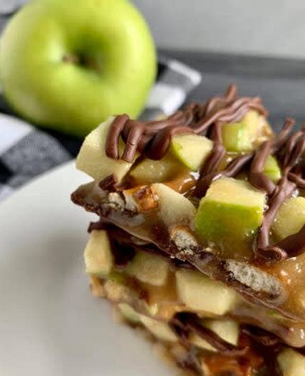 Green Apple Chocolate Bark Dessert