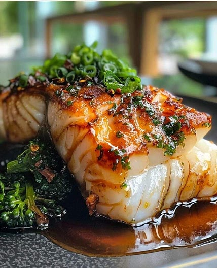 Ginger Soy Glazed Cod