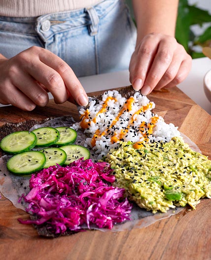 Vegan Sushi Wrap