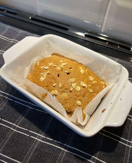 Vegan Banana Carrot Bread 