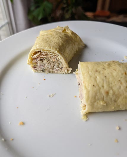High-Protein Cottage Cheese Wrap