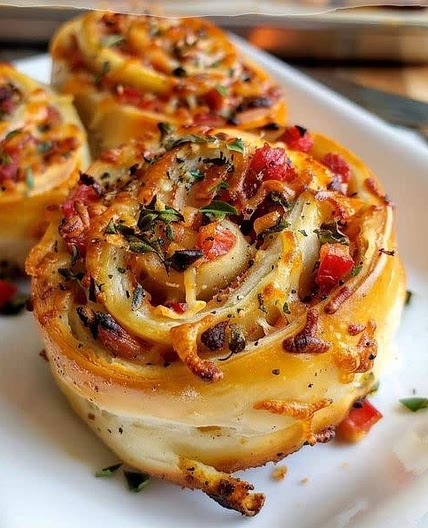 Muffeletta Pizza Rolls