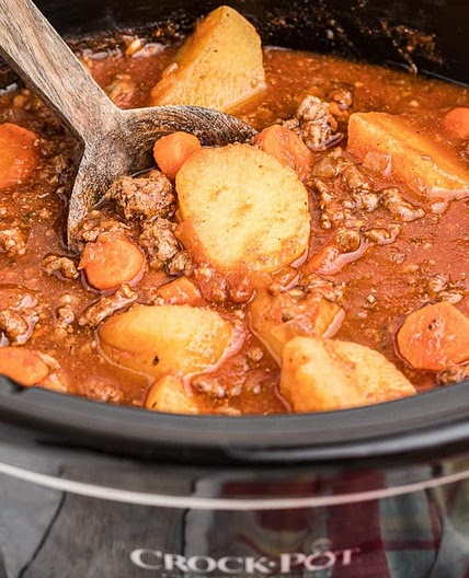 Slow Cooker Poor Man’s Stew Recipe