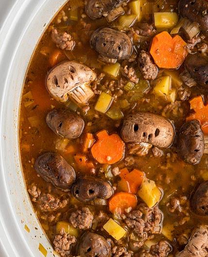 Slow cooker Witches Brew Stew