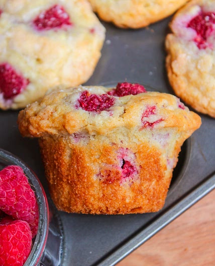 Lemon Raspberry Muffins