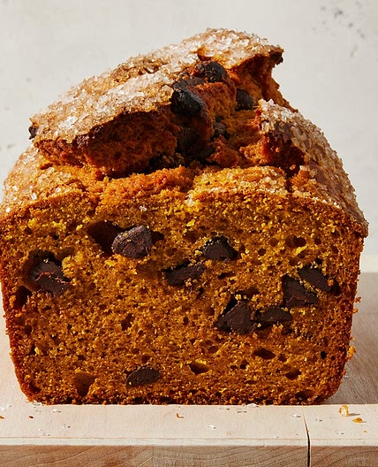 The Most Pumpkin Pumpkin Chocolate Chip Bread