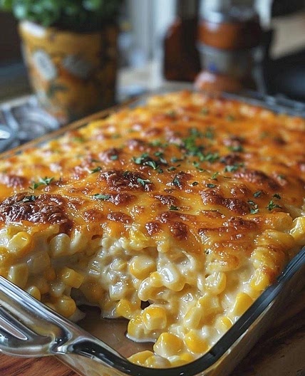 Cream Cheese Corn Casserole