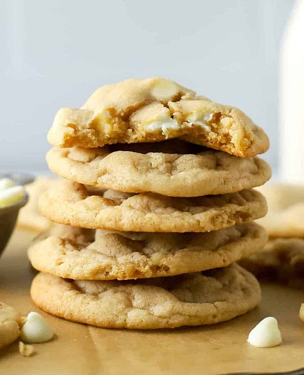 White Chocolate Chip Cookies