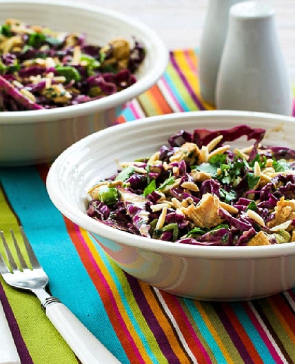Asian Red Cabbage Salad