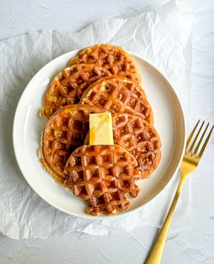 308 calorie belgian waffles