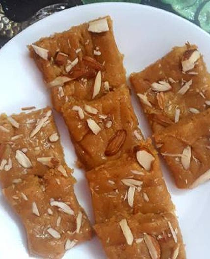 बेसन बर्फी (Basan Barfi recipe in hindi)