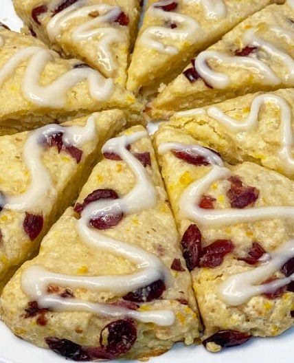 Cranberry Orange Scones
