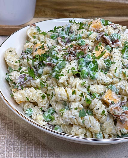Creamy Bacon Ranch Pasta Salad