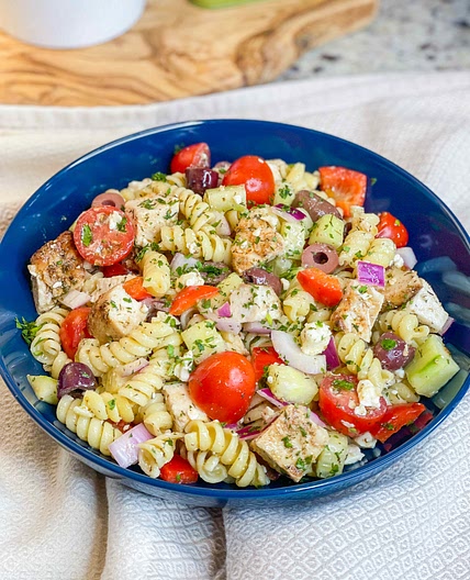 Greek pasta salad