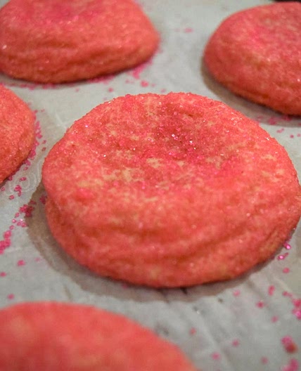 Pink Sugar Cookies