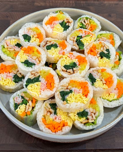 Try This Gluten-free Healthy and Delicious Rice Paper Kimbap!