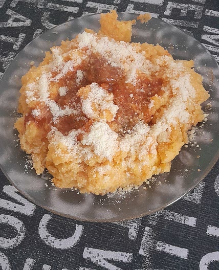 Polenta con tuco