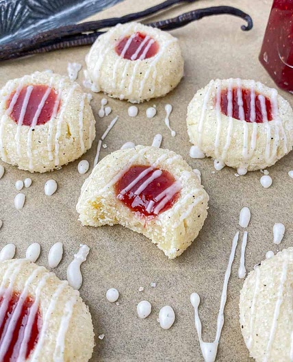 Strawberry Jam Cookies