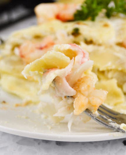 Simple Seafood Lasagna