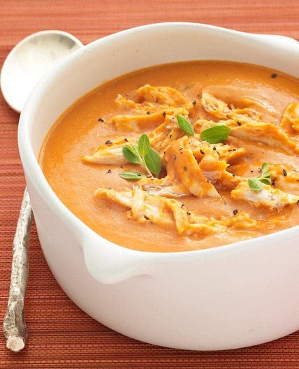 Creamy Chicken Tomato Bisque