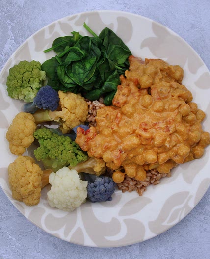Easy Lemon Chickpea Curry (Mild)