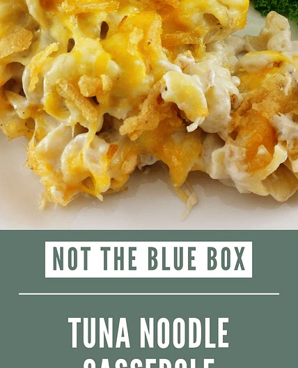 Grown Up Tuna Noodle Casserole Recipe