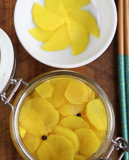 Pickled Korean Daikon 💛