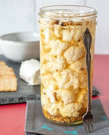 Pickled Bloemkoolroosjes 😋