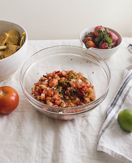 Easy Strawberry Salsa Recipe: Spicy, Sweet and Fresh