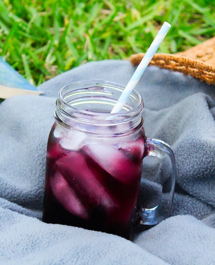 Purple Haze Summer Cocktail