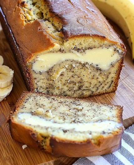 Cream Cheese Banana Bread