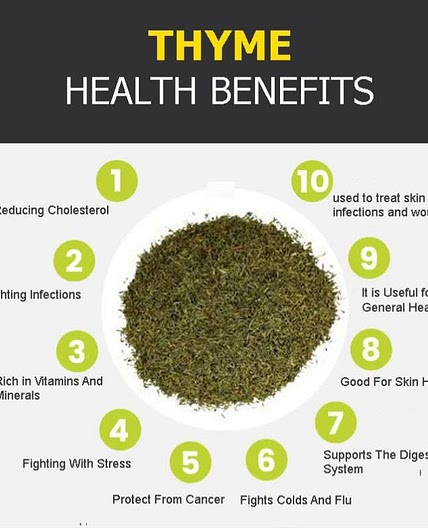 Healing tijm thee 🍵