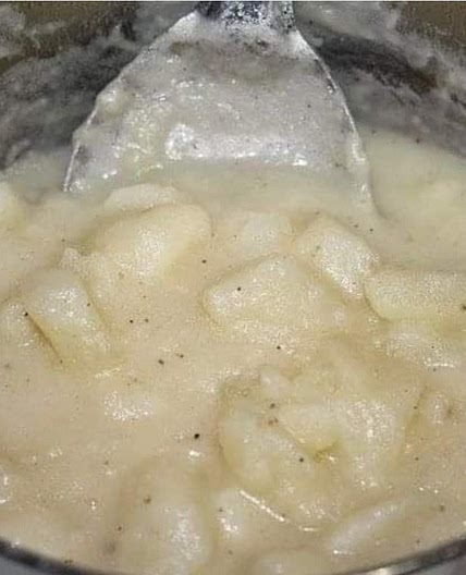 Stewed potatoes