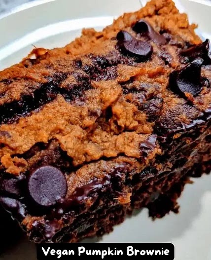 The Best Vegan Pumpkin Brownie Recipe
