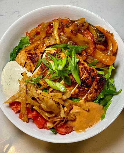 Chicken Fajita Bowl