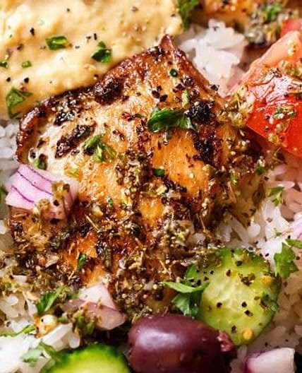 Greek Chicken Bowls