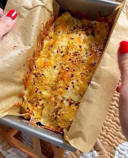 Zucchini Lasagna Loaf
