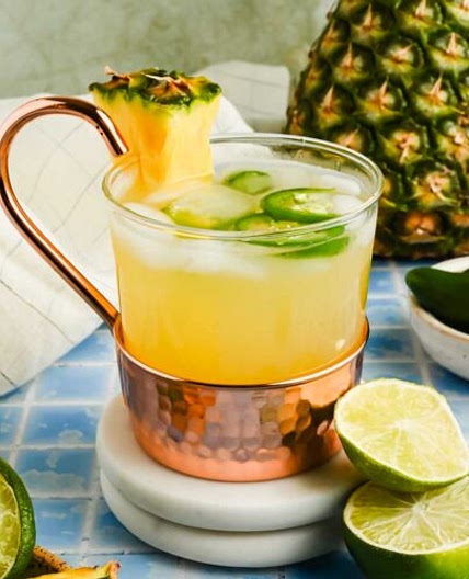 Pineapple Moscow Mule