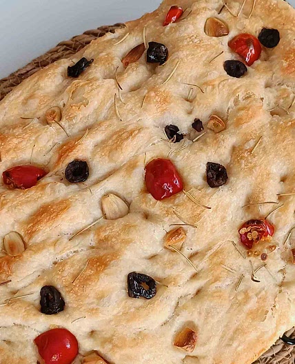 No-Knead Focaccia