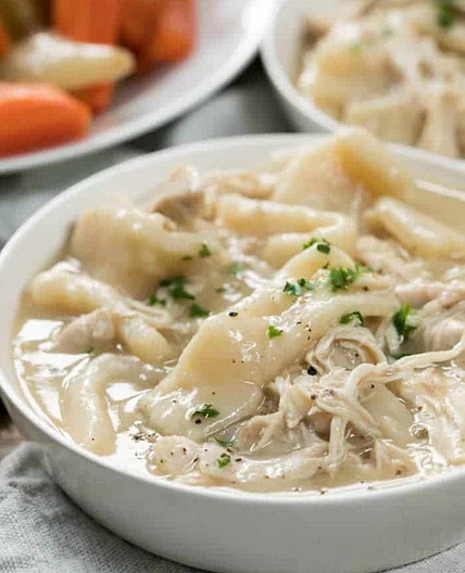 Old Fashioned Chicken and Dumplings
