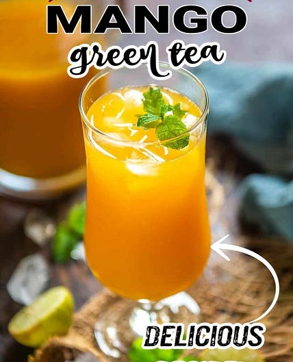 The Best Ever DIY Mango IceTea 🥭😍