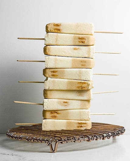 Golden Oreo Milkshake Popsicles!