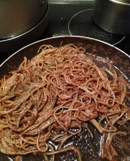 Creamy Tuscan Spaghetti with Scallops
