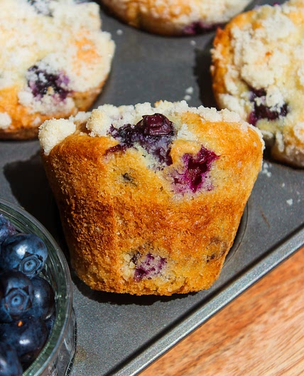 Vegan Blueberry Muffins