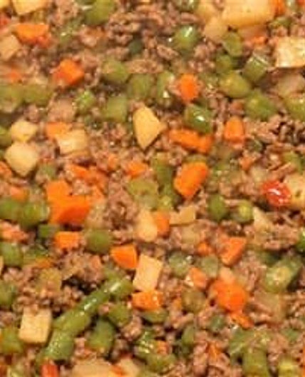 Carne con verduras