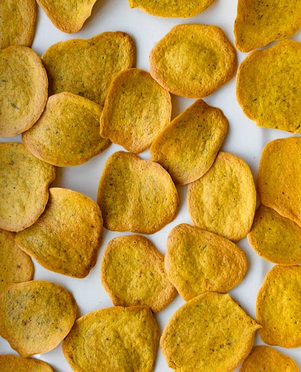 2-Ingredient Homemade Gluten-Free Crackers