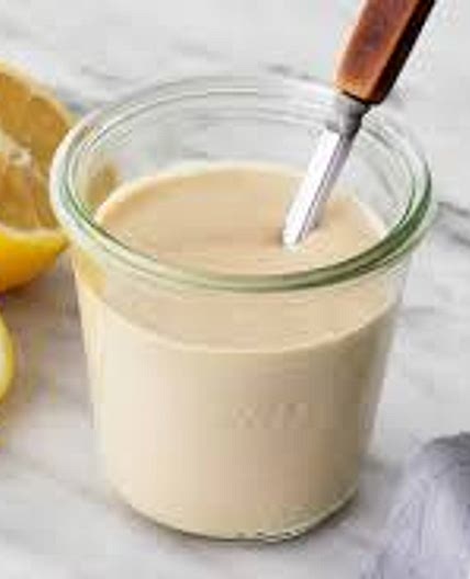 Olive Oil & Tahini Creamy Dressing