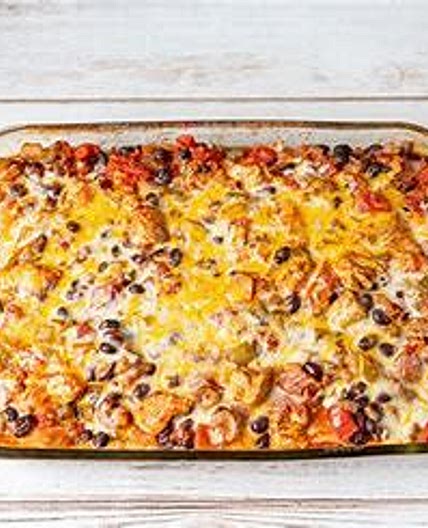 Chicken & Black Bean Casserole