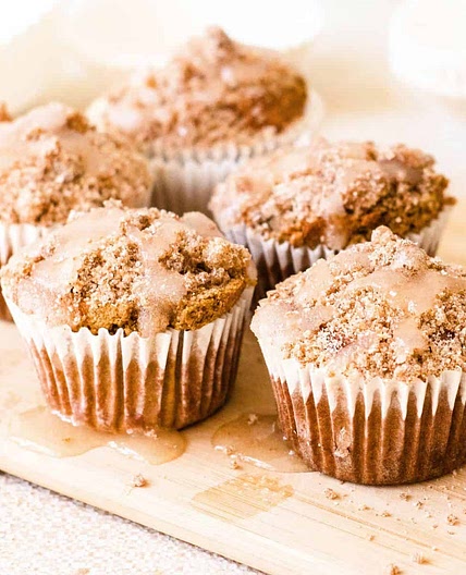 Almond Flour Cinnamon Muffins
