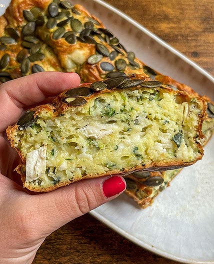 Cake courgette chèvre 
